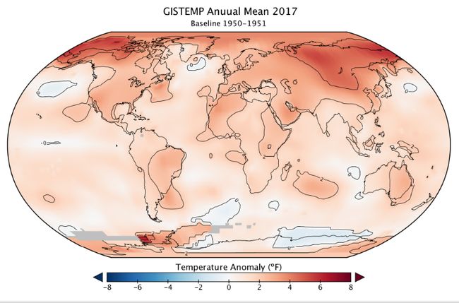 Anomalie de temprature