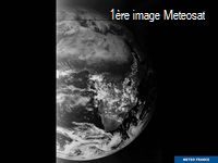 Premire image Meteosat